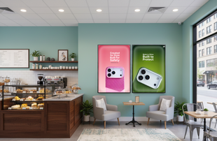 Ultra-Slim LED Light Box Display