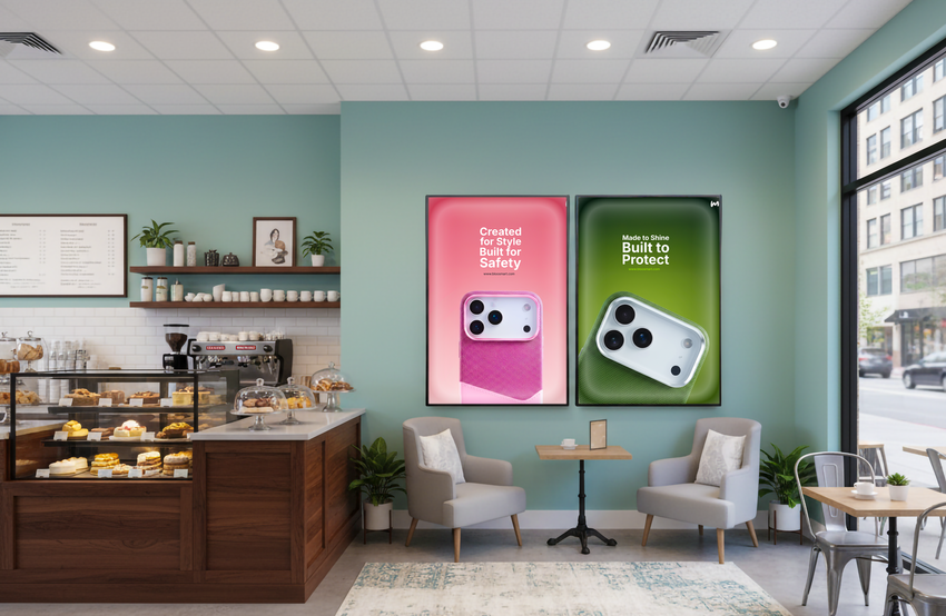 Ultra-Slim LED Light Box Display