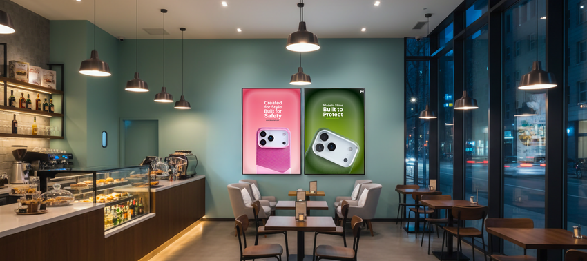 Ultra-Slim LED Light Box Display